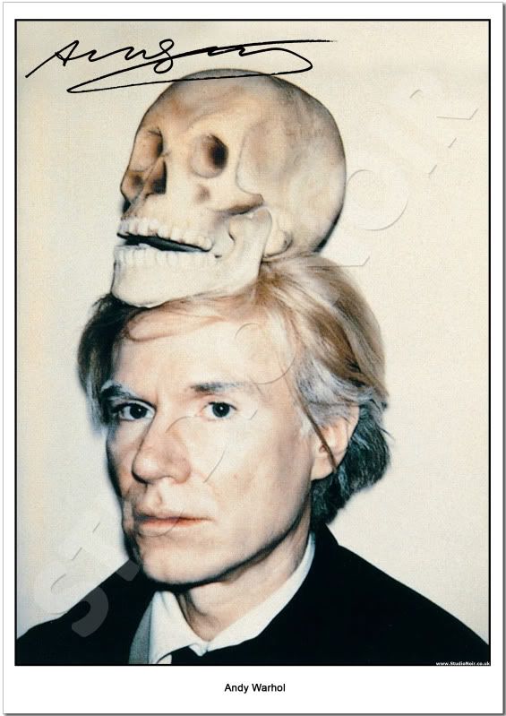 Andy Warhol Autograph