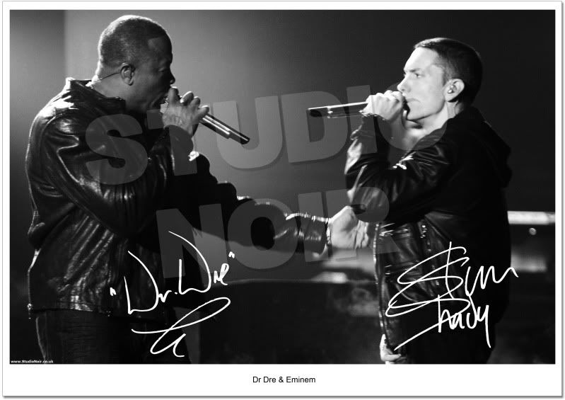 Dr Dre Autograph