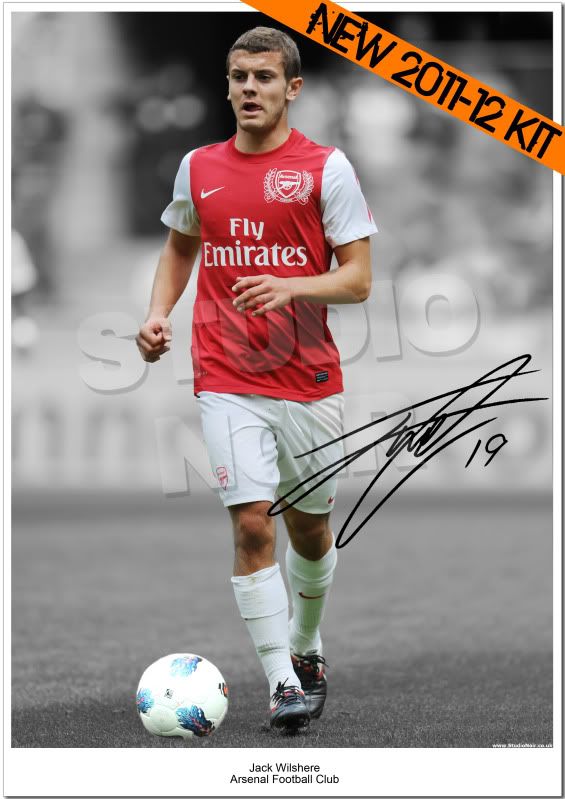 Jack Wilshere Autograph