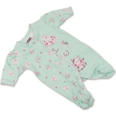 Prem Baby Clothes on Baby Girls Sheep   Cow Farm Outfit Romper Szs Prem 9mth   Ebay