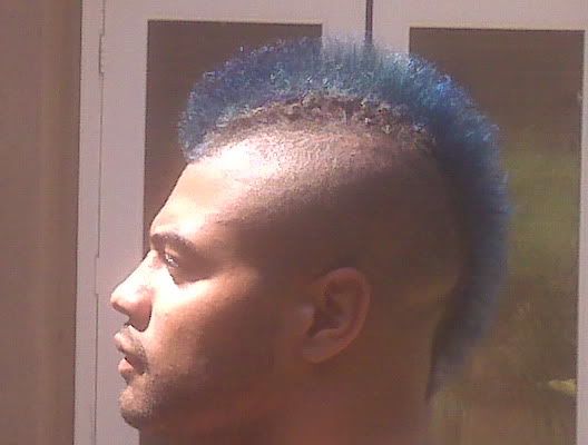 Blue Mohawk