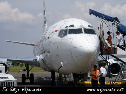 Batavia Air Boeing 737-200 Jakarta-Lampung Batavia Air Boeing 737-200 Jakarta-Lampung