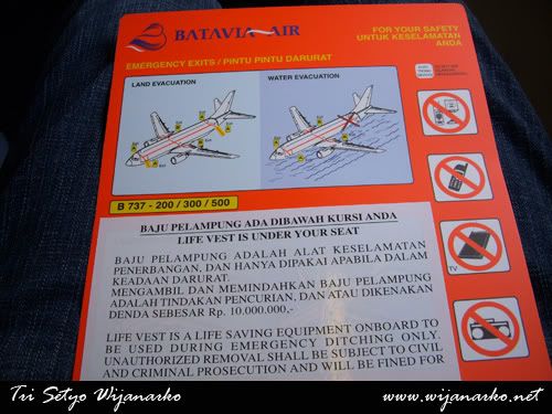Batavia Air Boeing 737-200 Jakarta-Lampung Batavia Air Boeing 737-200 Jakarta-Lampung