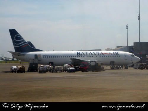 Batavia Air Boeing 737-200 Jakarta-Lampung Batavia Air Boeing 737-200 Jakarta-Lampung