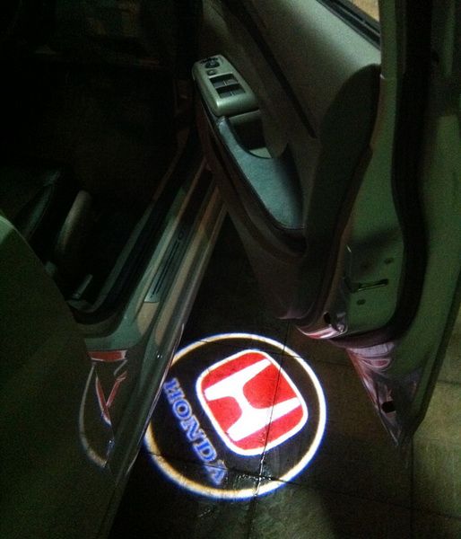 ไฟส่องพื้นโชว์โลโก้ HONDA !!   900 บาท ** / ของแต่ง VIP ราคาถูก !!