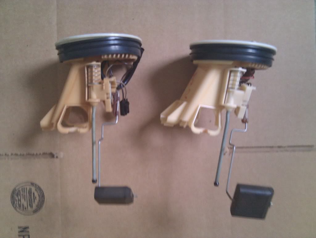 E36 White Fuel Pump Hangers