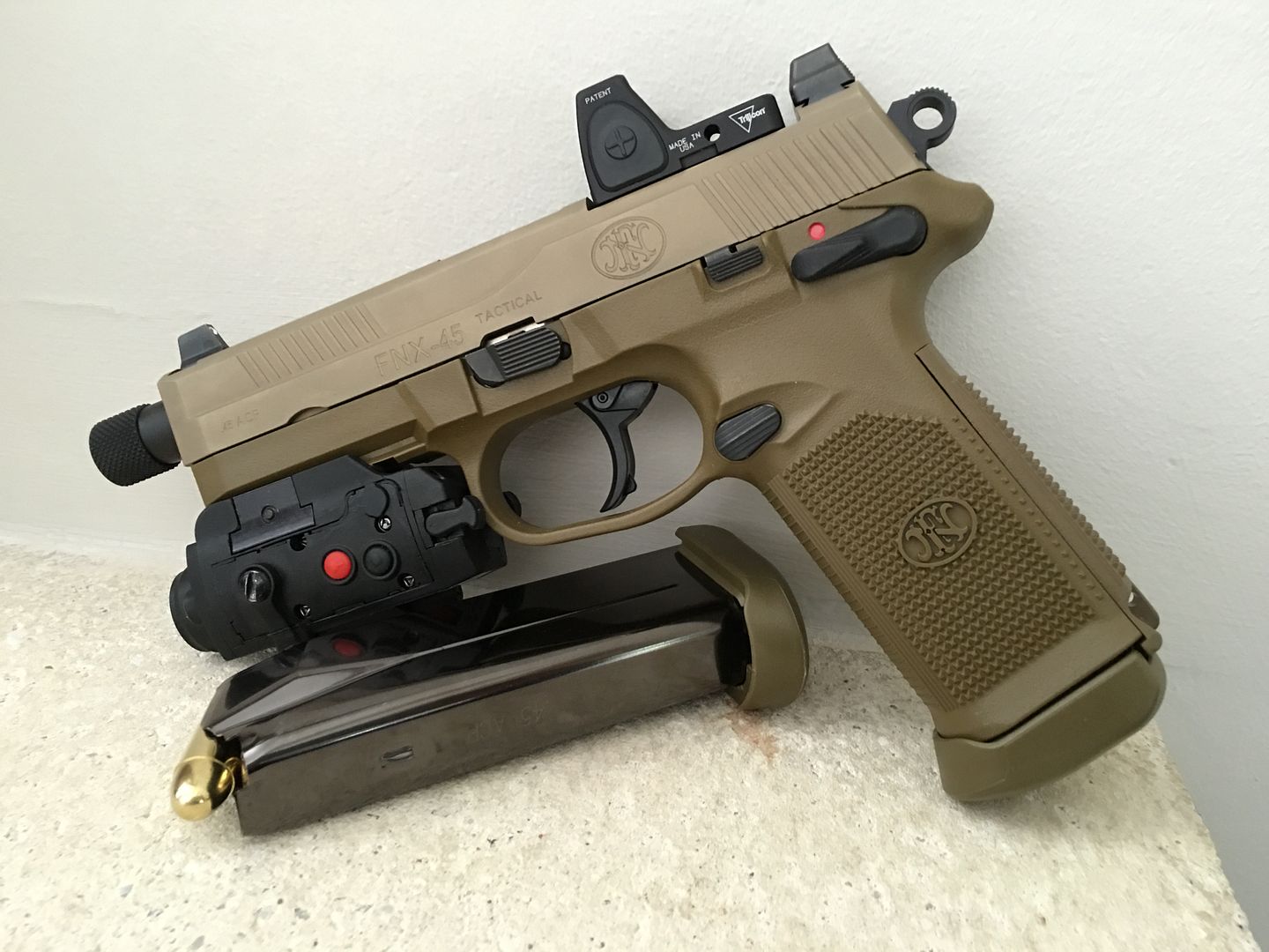FNX .45 Tactical with RMR SIG Talk