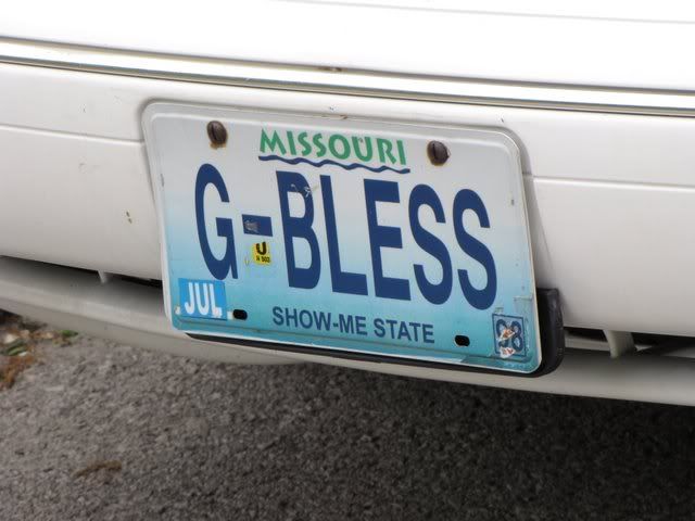 100509 g bless no plate
