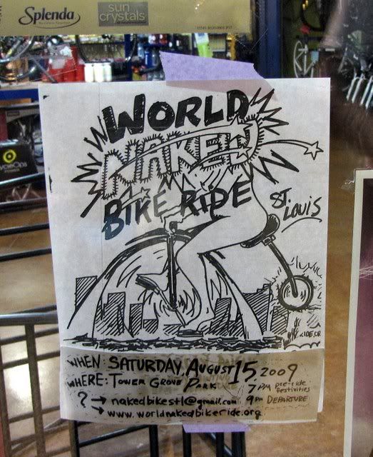 world naked bike ride st L 250509 library