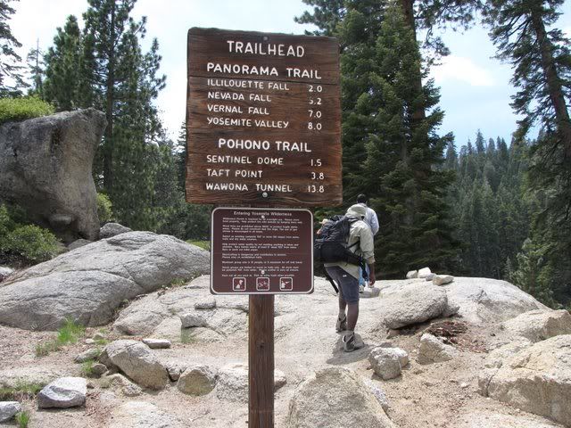 glacier point trails