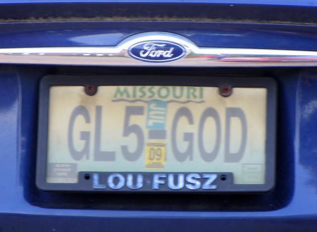 glorify god no plate st L