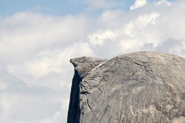 people on half dome