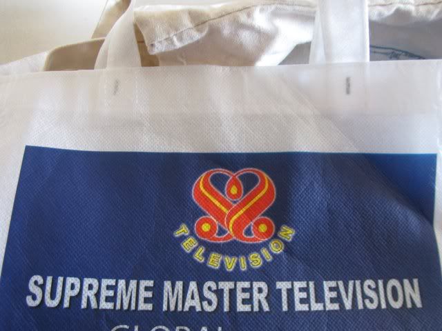 supreme master television 020809 bag