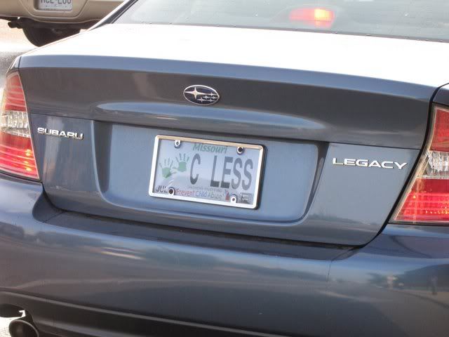 c less no plate 120909