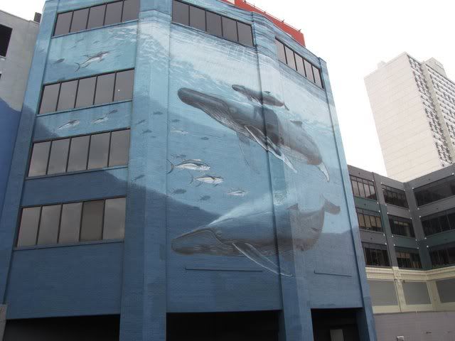 whale mural near 30th st station 031009