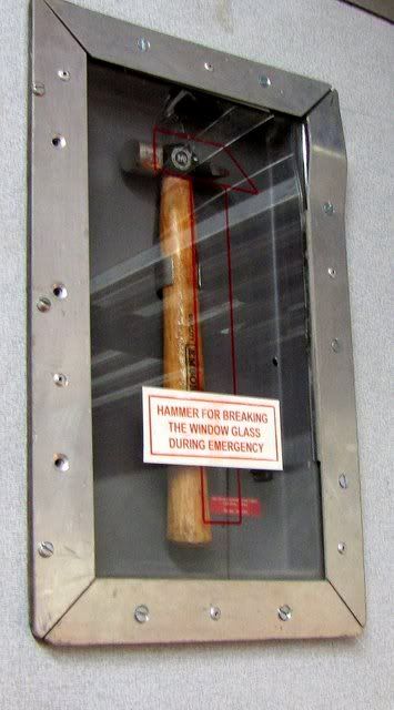 hammer to break glass 181109 brindavan exp