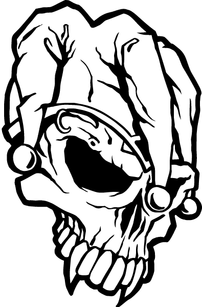 jester skull