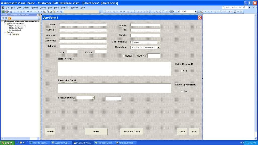 Microsoft Forms 2.0 Combobox Additem