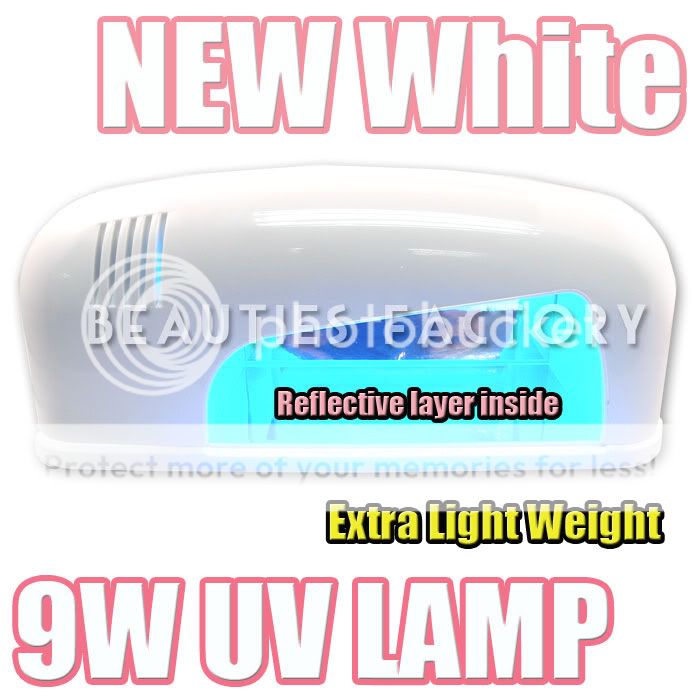 36W & 9W UV GEL NAIL CURING LAMP PICK 1 OUT OF 15 MODEL  