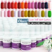 Cheez Soak off Colour UV Gel Polish (1pc   15ml)