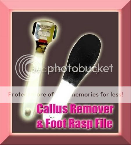 Callus Remover Shaver Foot Rasp File Pedicure Kit A32