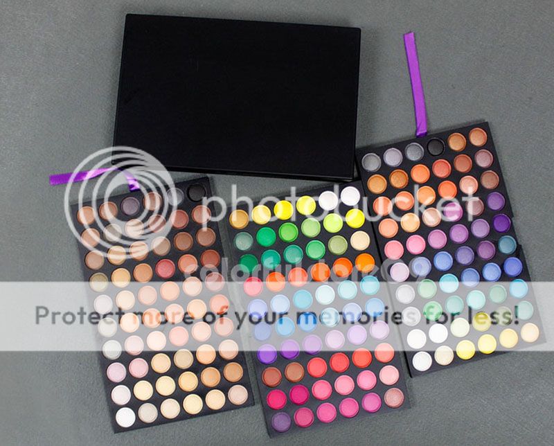 New 180 Color Eye Shadow WARM Mix Make up Palette 2# No logo  