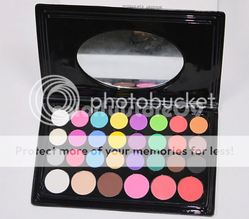 NEW 30 Color Pro Eye Shadow&Blush Mix Shimmer Palette  