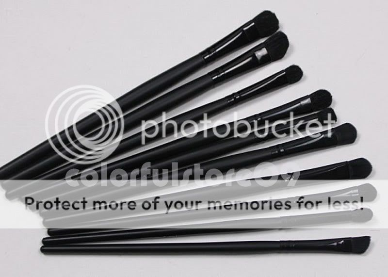 New 32 Pcs black color Professional Make up Brush set  