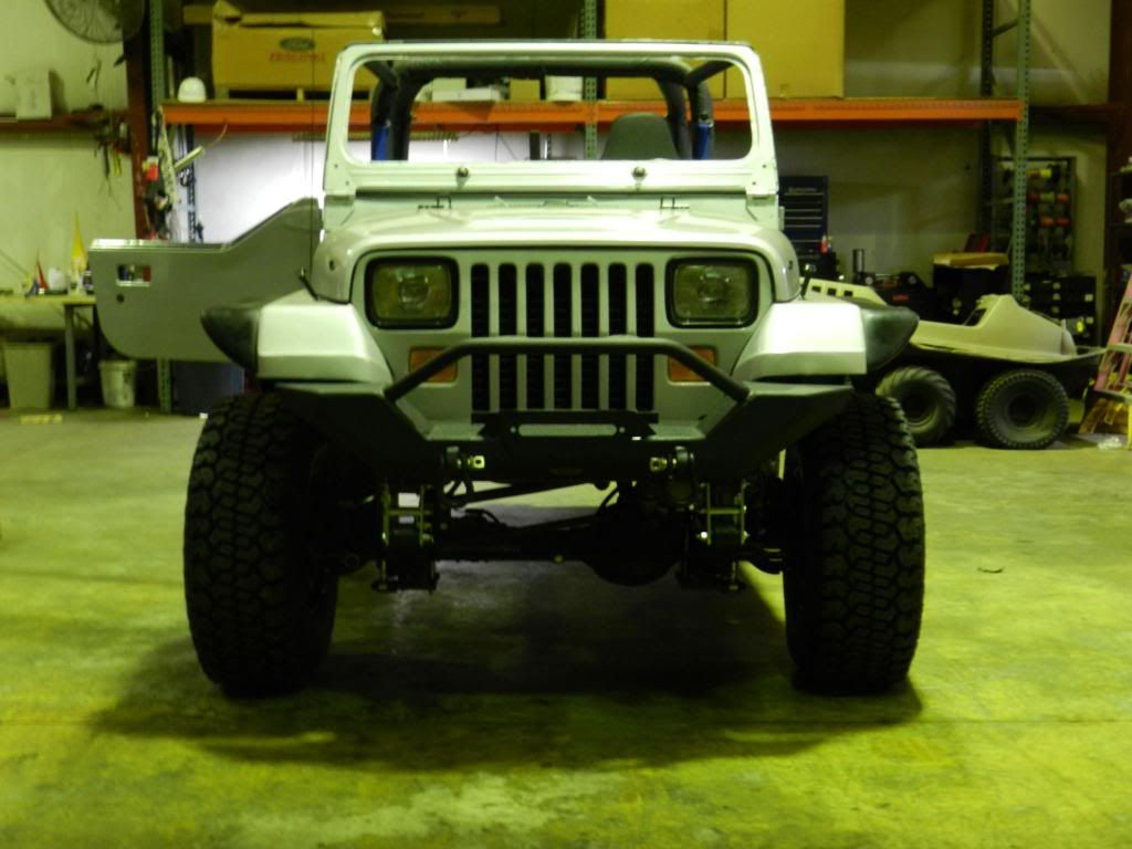 California - YJ stock fenders and 6