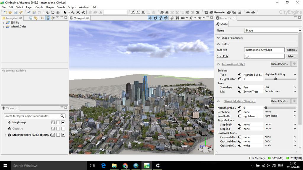 cityengine 2015 cityengine 2015